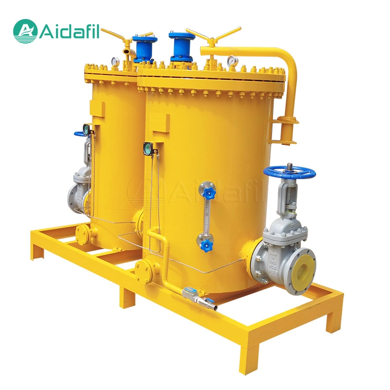 High Efficient Diesel Filtration System Manufacturer Fuel Oil Coalescing Filter Skid