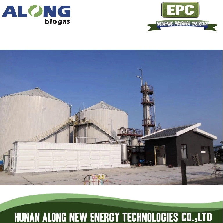 Membrane Separation Biogas Upgrading Decarburization Purification System to Natural Gas (CNG)