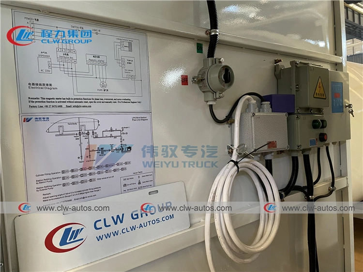 Skid Mounted Type LPG Filling Station for Home Cylinder Bottling Business