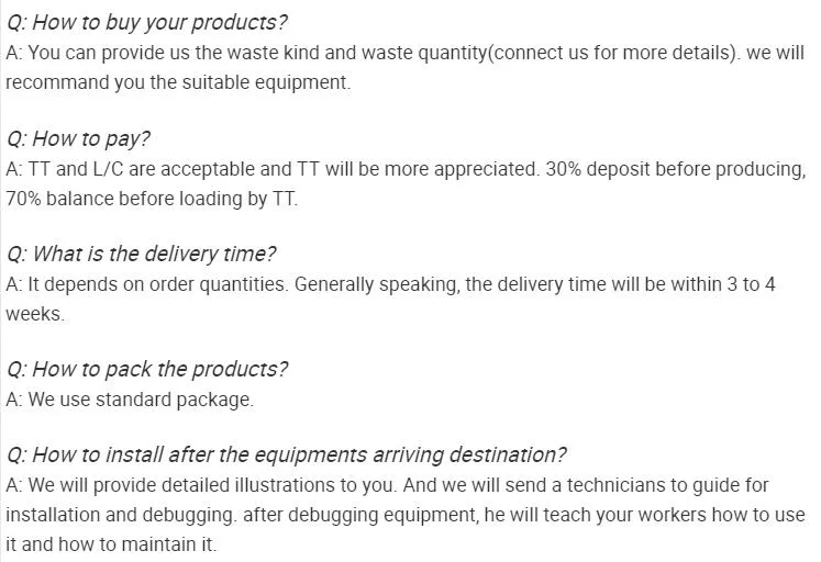 Smokeless Exhaust Purification Series Living, Hospital, Animal Waste Treatment