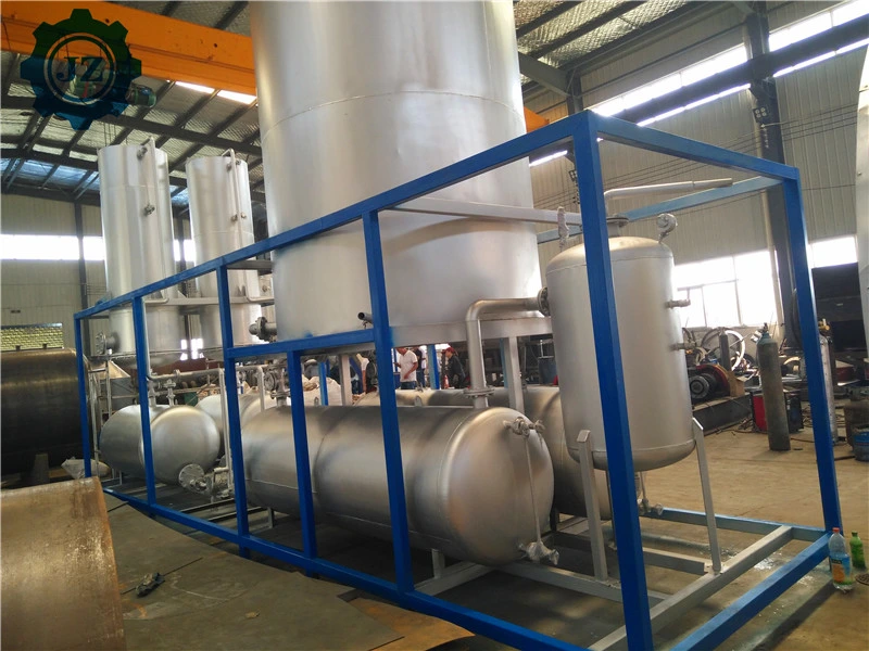 Black Engine Oil Distillation Recycling Machine Used Oil Purification Plant