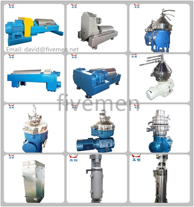 Transformer Oil and Diesel Fuel Oil Water Centrifuge Separator Machine