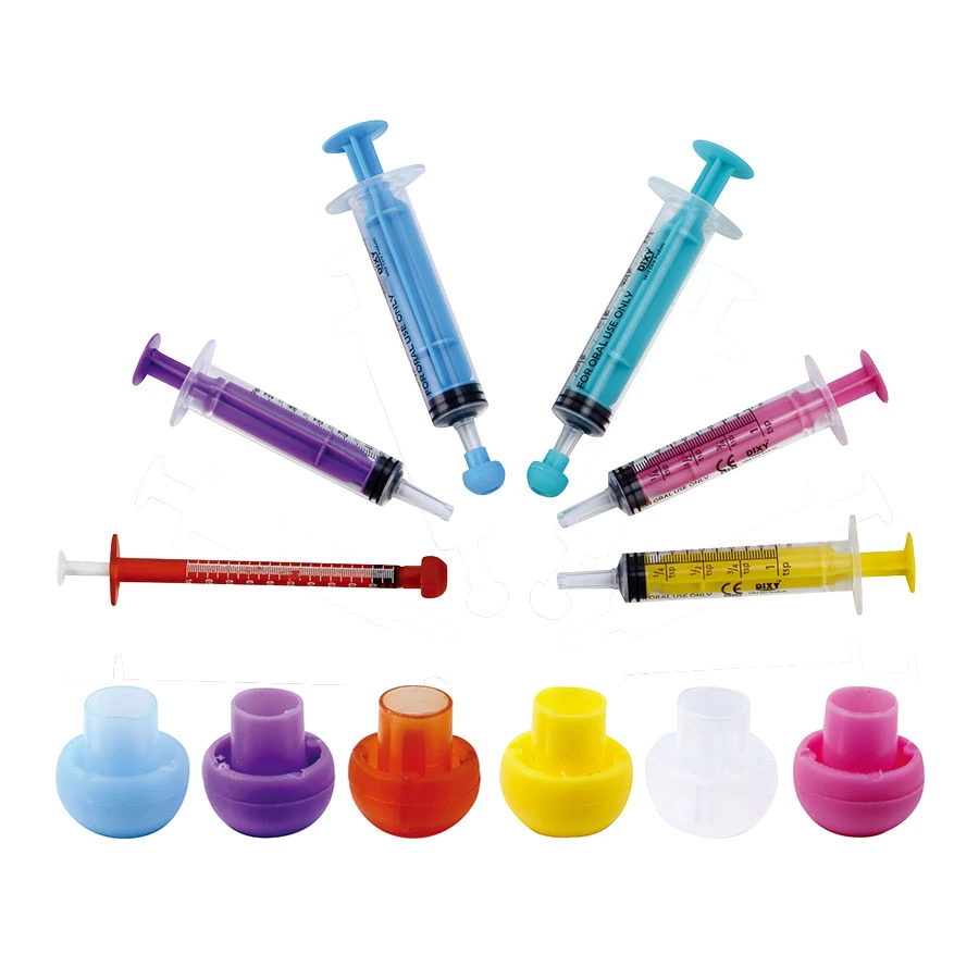 1ml 3ml 5ml 10ml Plastic Oral Dosing Syringes with Tip Cap