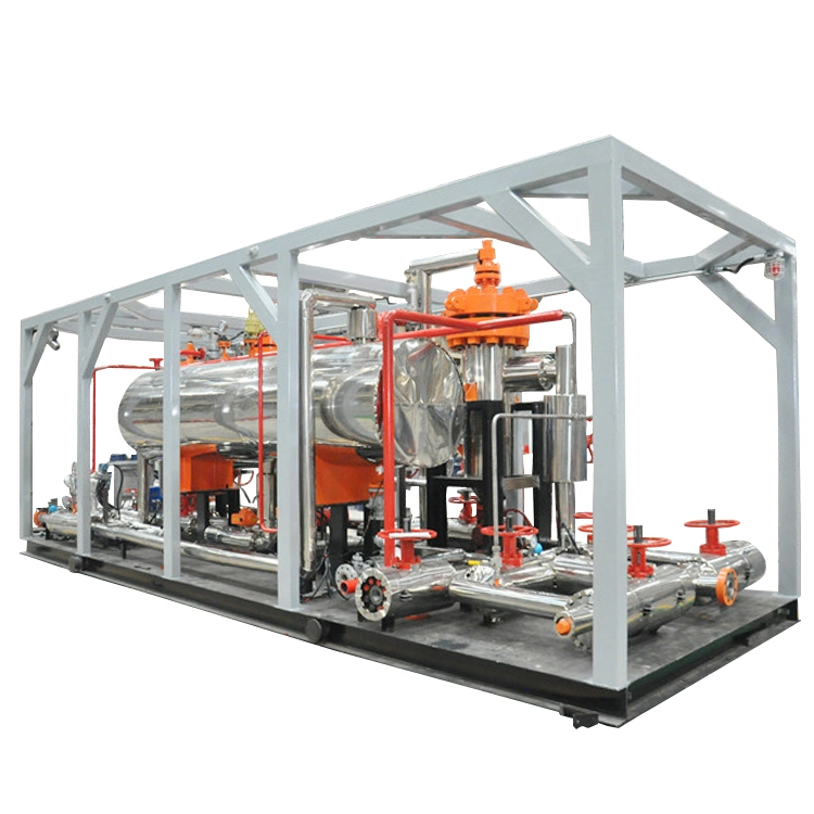 Oil Free CNG Treatment with Gas-Liquid Separation for Natural Gas Wellhead