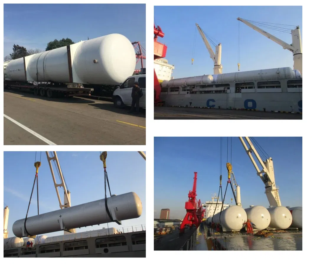 50m3 Cryogenic Lorry Tanker for Liquid Natural Gas Storage