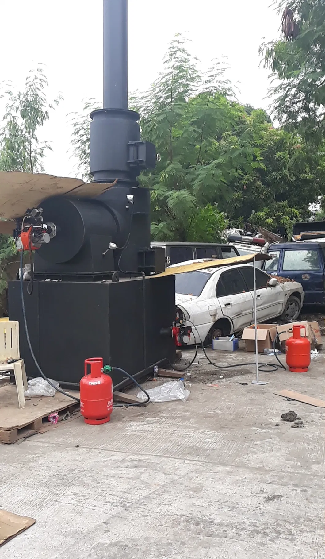 2018 and 2019 Hot Sale Hospital Waste Medical Waste Burning Incineration Plant