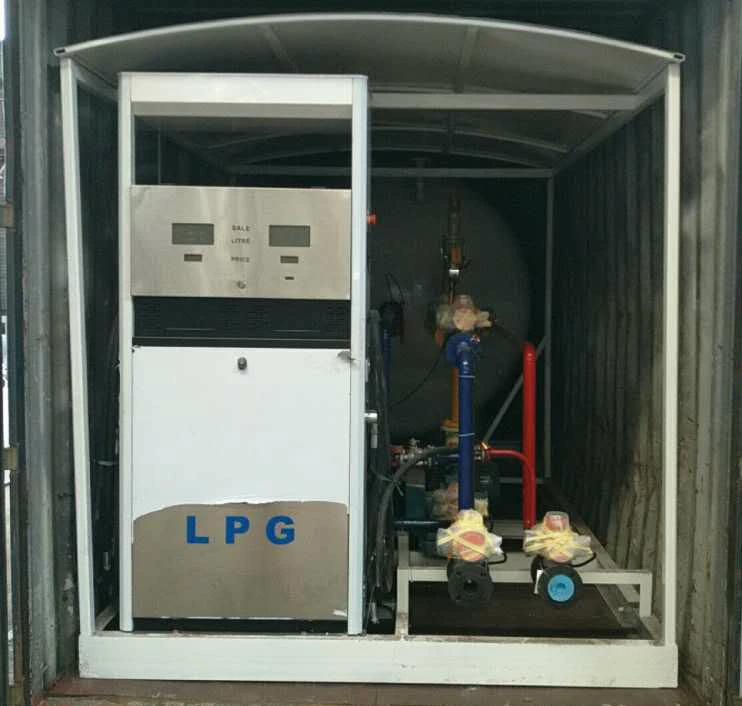 ASME 5000L 10000L LPG Skid Mounted Dual Dispensing Filling Station