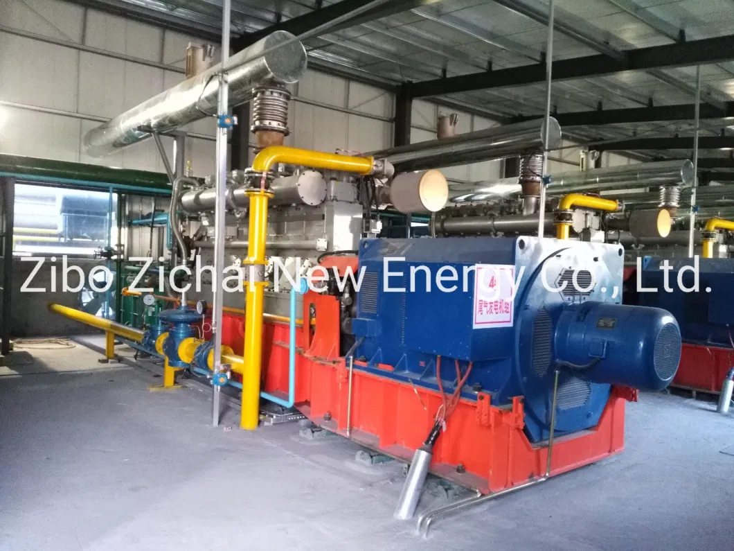 Skid Mounted Genset/ Natural Gas High Voltage Generator Set/ Ultra Silent Power Genset