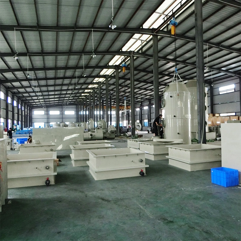 Acid Resistant Industrial Waste Gas Treatment Equipment Washing Tower