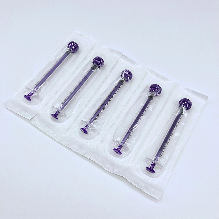 1ml 3ml 5ml 10ml Plastic Oral Dosing Syringes with Tip Cap