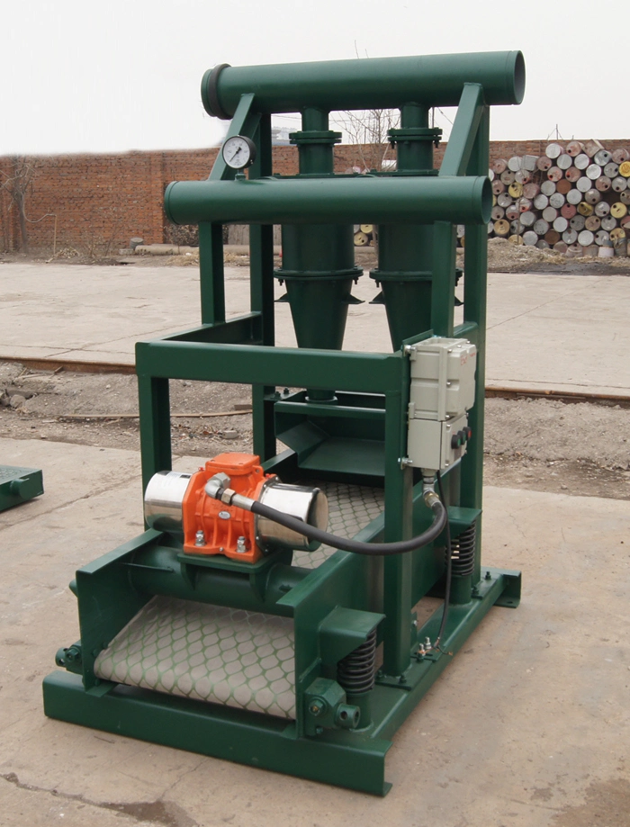 Oilfield Drilling Mud Desander / Sand Desander Machine / Wellhead Well Test Desander Separator