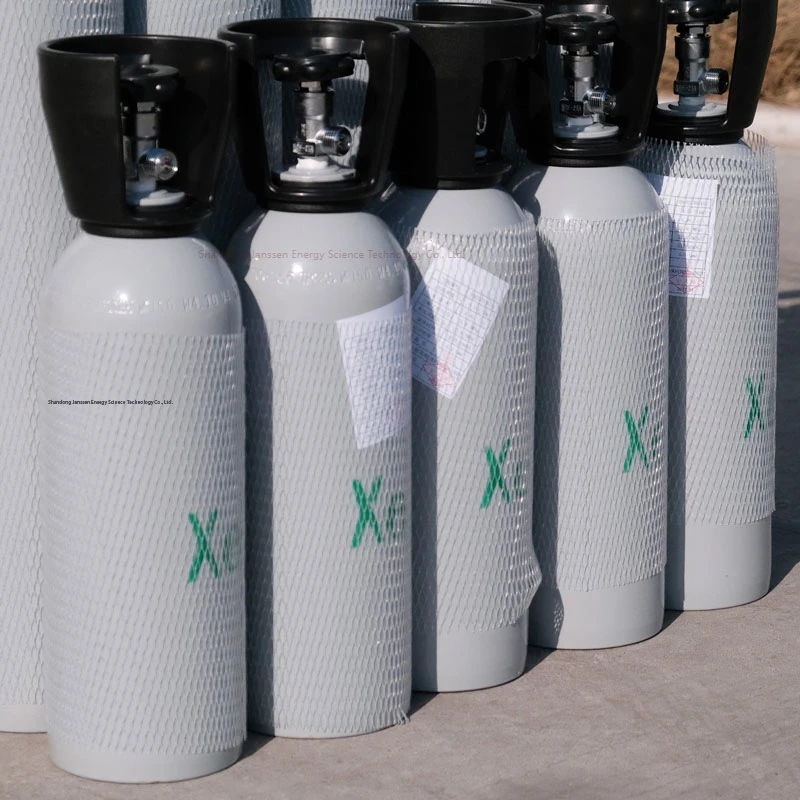 Big Gas Cylinder 40L 50L 60L 80L High Pressure Xenon Gas