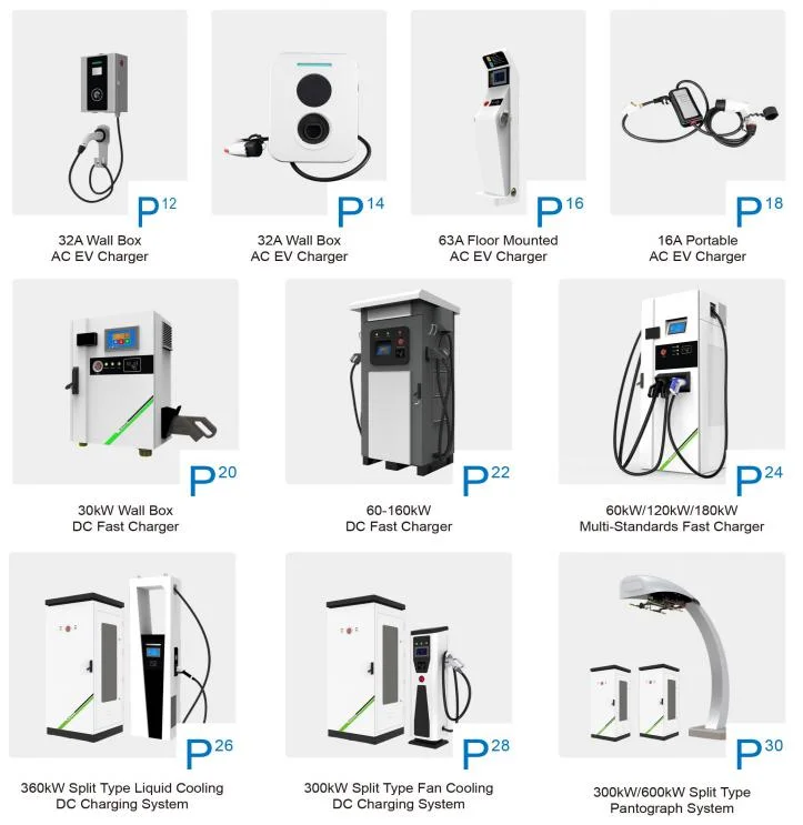 DC Fast EV Charging Stations Chinese