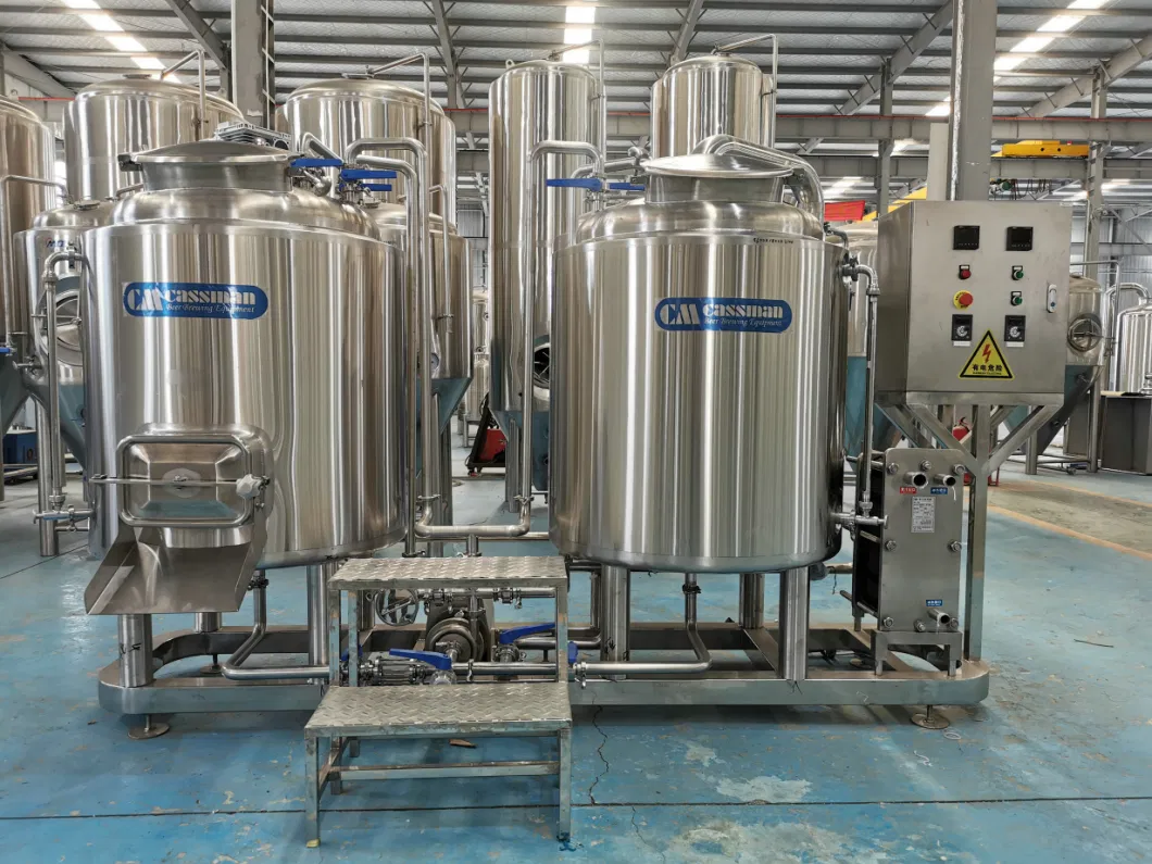 Cassman 3bbl Turnkey Micro Brewery Equipment for Beer Plant