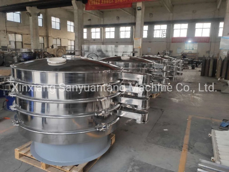 Fruit Juice Vibrating Sifter Liquid Sieve Shaker Separator Powder Filtering Screening Machine