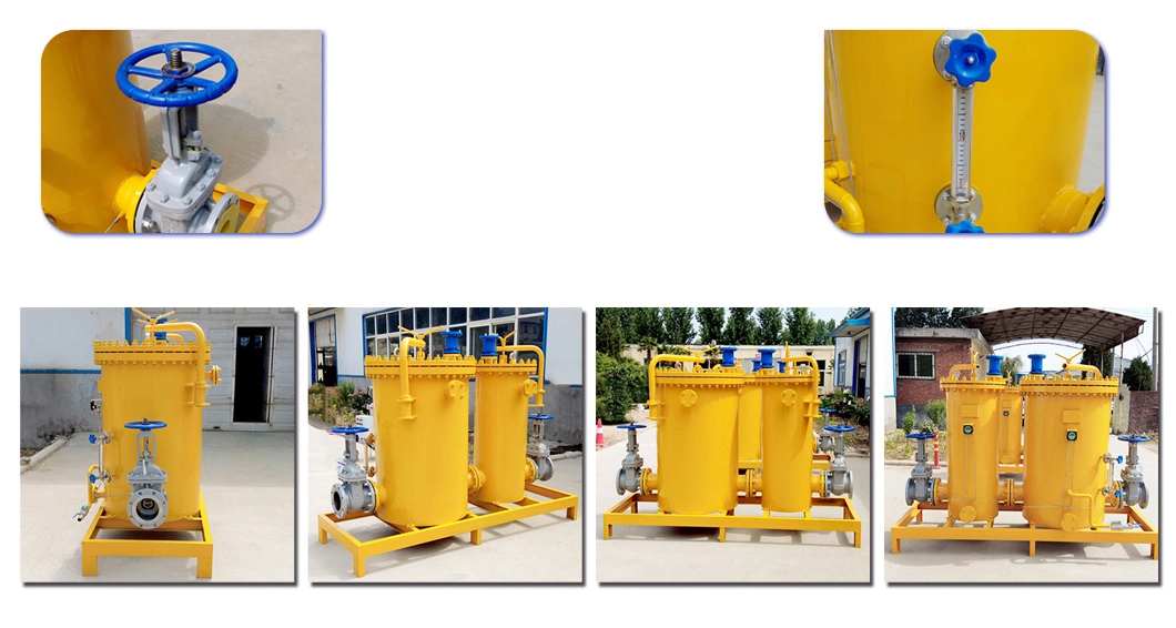 High Efficient Diesel Filtration System Manufacturer Fuel Oil Coalescing Filter Skid