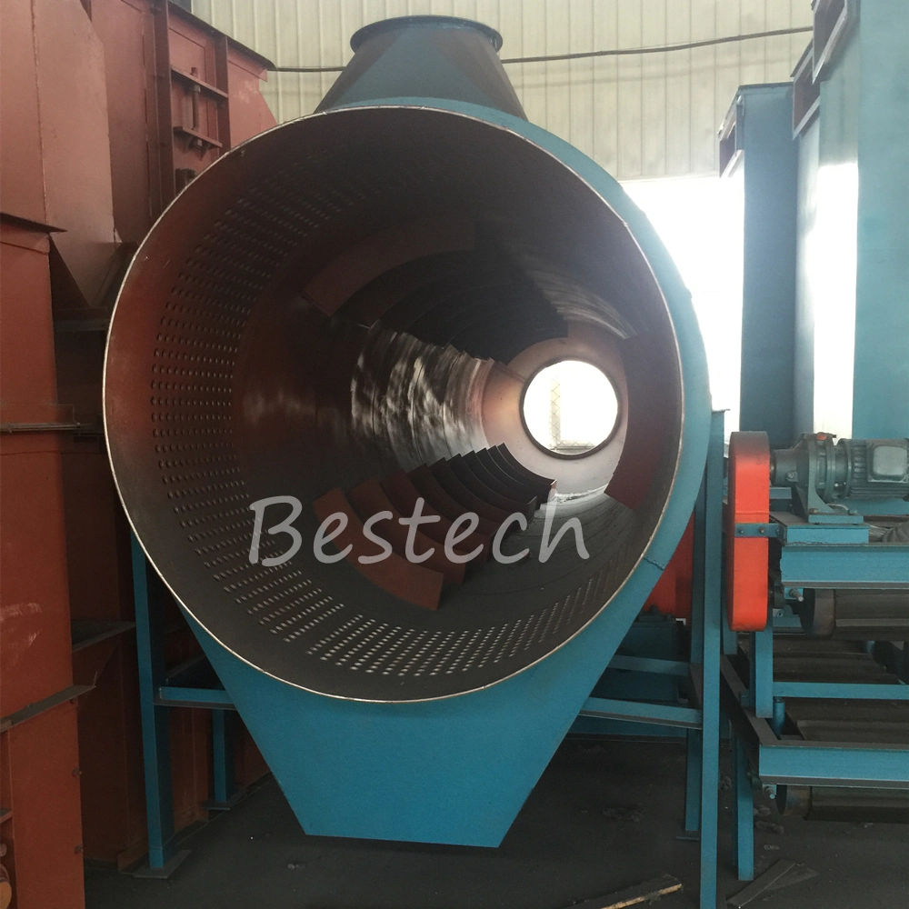 Vibration Shakeout Sand Cooling Drum for Green Sand Molding Line