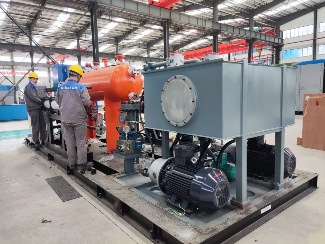 High Capacity Gas Sand Liquid Sepsrated Natural Gas Treatment Compressor