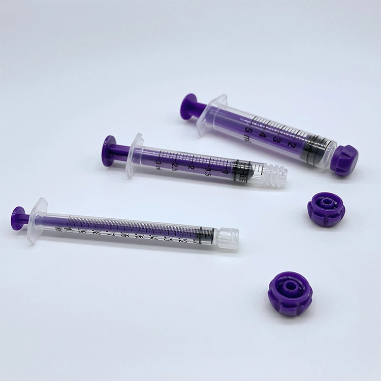 1ml 3ml 5ml 10ml Plastic Oral Dosing Syringes with Tip Cap