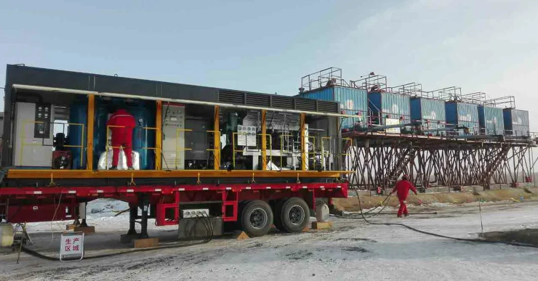 Nitrogen Generator and Injection Skid Truck Membrane Nitrogen Plant Vehicle Mobile Nitrogen Compressor Station