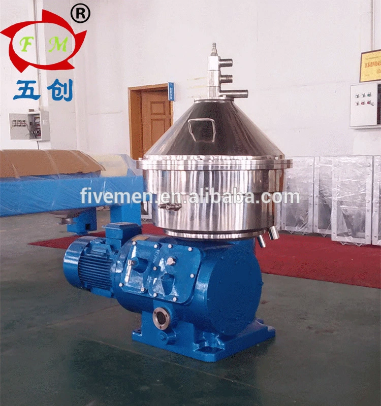 Automatic Centrifugal Oil Water Separator Vacuum Disc Stack Separator