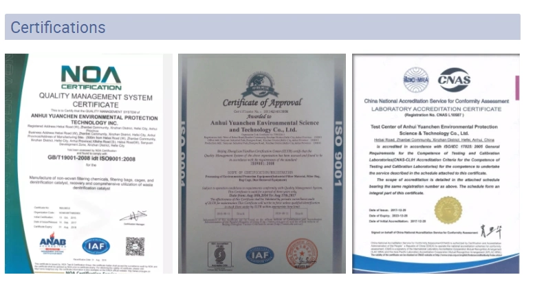 High Temperature Resistance Pulse Jet Fiberglass Dust Filter Bags Specifications for Cement Industry Dust Filtration