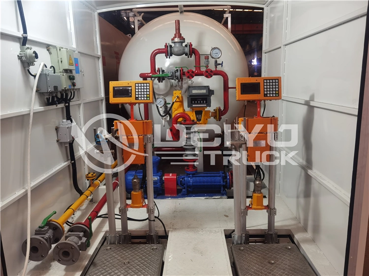 Skid Mounted Type LPG Filling Station for Home Cylinder Bottling Business