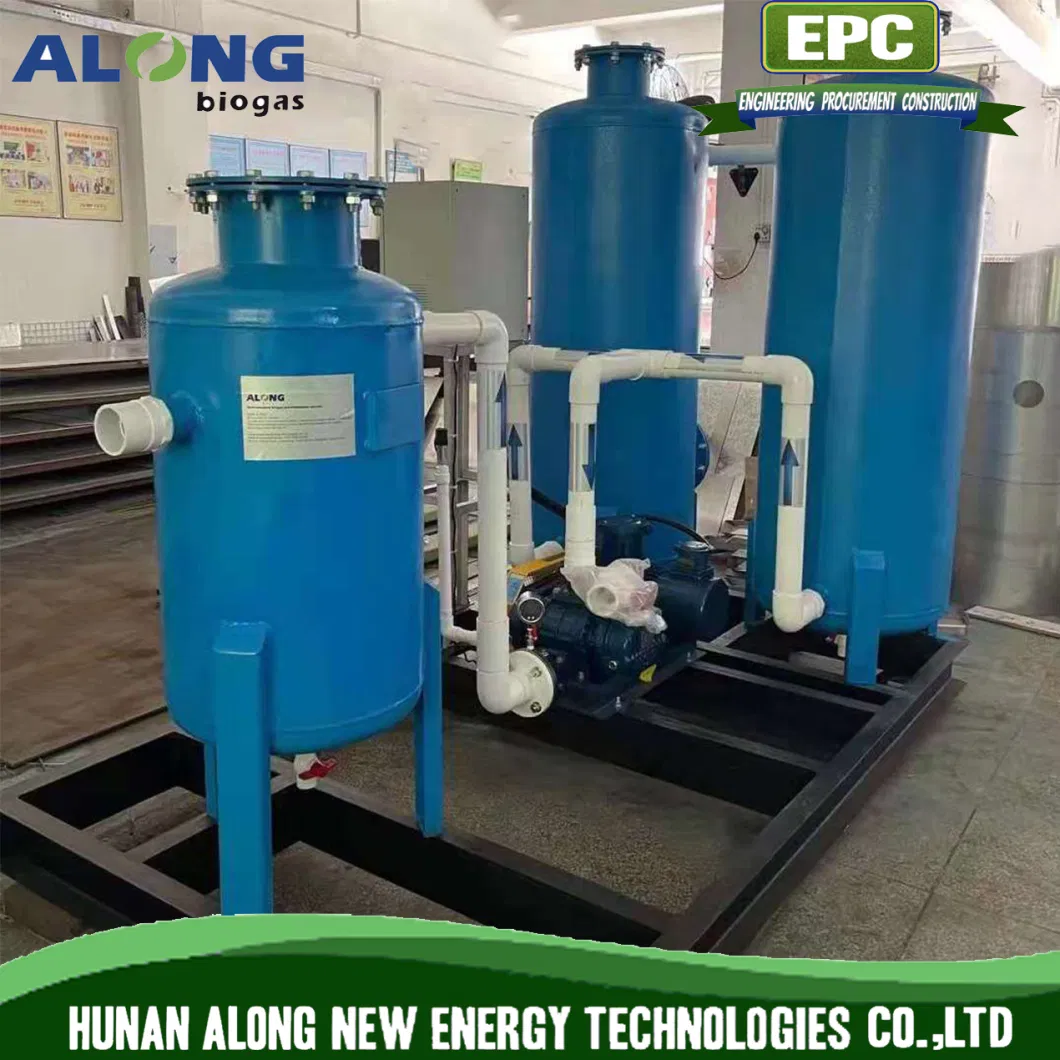 80m3/H Skid Mounted Biogas Desulfurization System