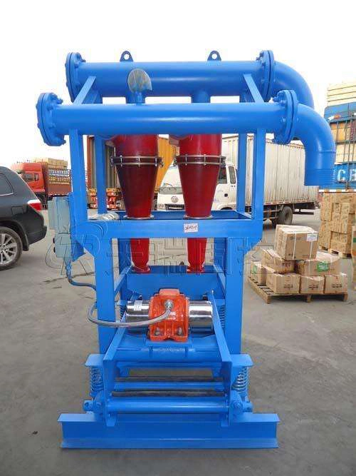 Oilfield Drilling Mud Desander / Sand Desander Machine / Wellhead Well Test Desander Separator