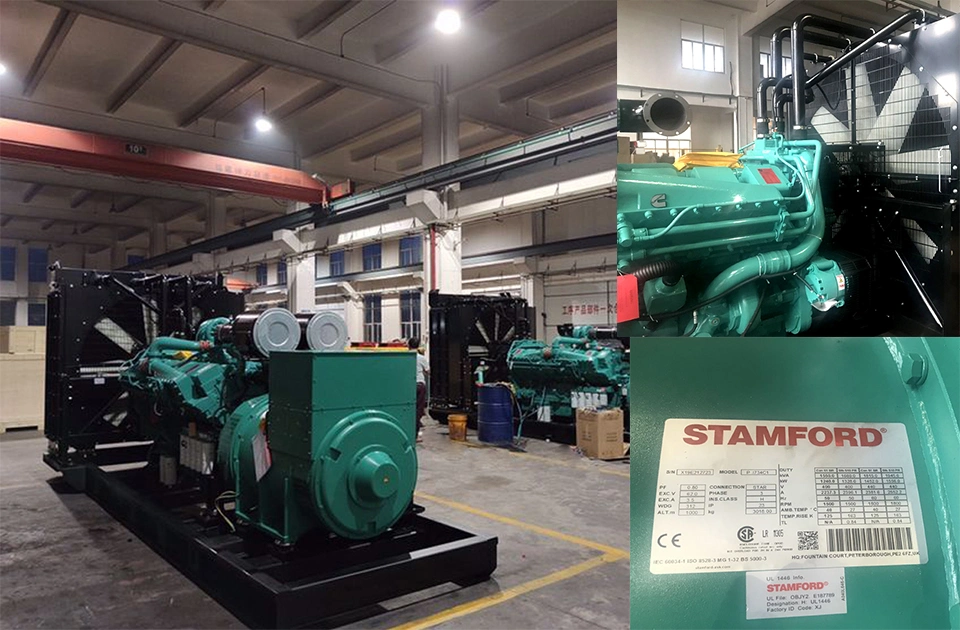 Jlt Power 800kw 1000kVA Diesel Generator Set by Cummins Engine