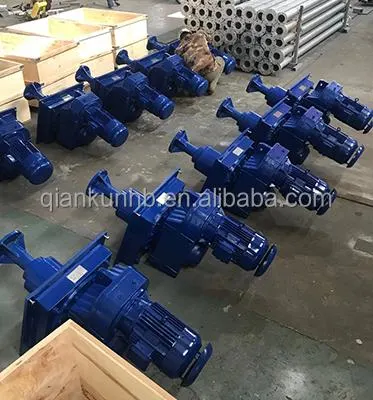 Factory Supply Hyperbolic Mixer Vertical Wave Wheel Type Underwater Sewage Treatment Equipment