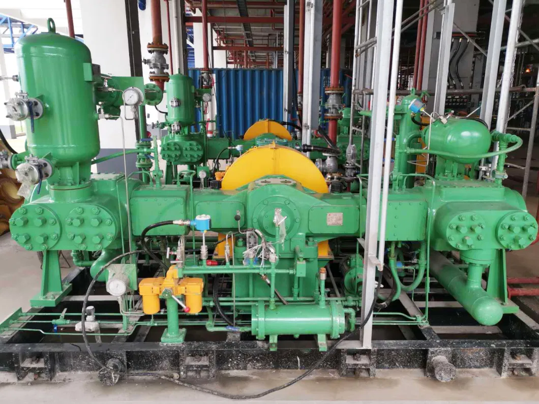 Piston Displacement Reciprocating Gas Booster Compressor for Chemical, Petrochemical, Oil and Gas,