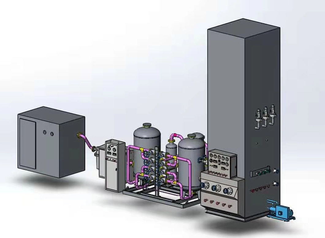 Fully Automated 0.1-0.4MPa Nitrogen Generation Unit Pure Hydrogen Fuel Cell System Nitrogen Plant for Fish Farming