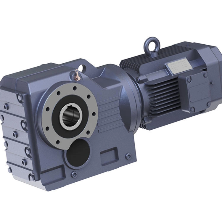 High Torque S Series Flange Mounted 90 Degree Worm Gear Motor Gearbox