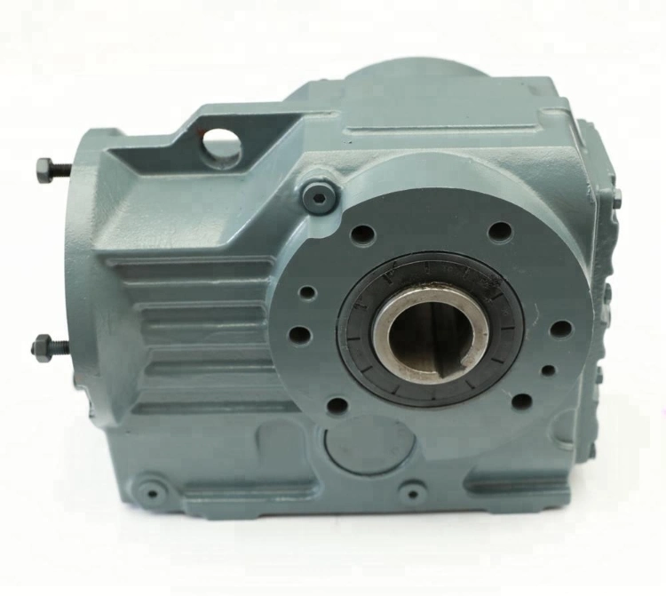 High Torque S Series Flange Mounted 90 Degree Worm Gear Motor Gearbox