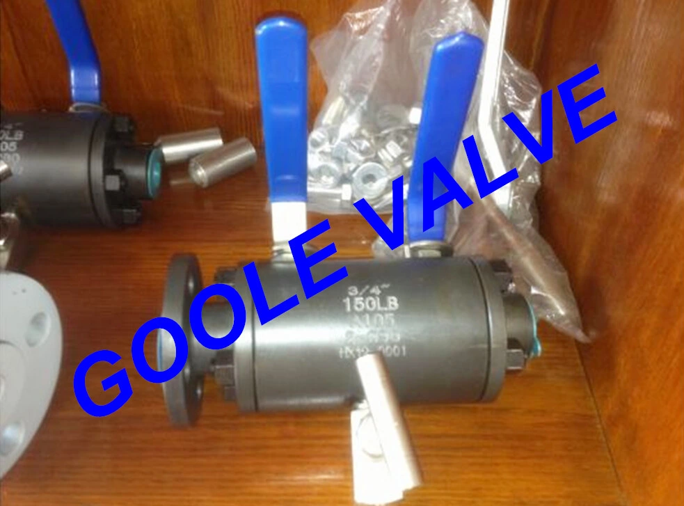 F-NPT/Flanged A105/F304/F316/F51/F55 Double Block and Bleed Lever Operated /Gear Operated Floating / Trunnion Dbb Ball Valve