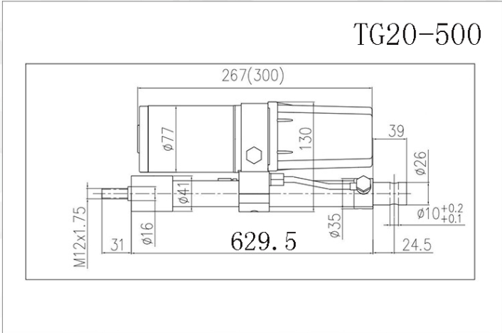 Hydraulic Linear Actuator for Escape Gear Lifting