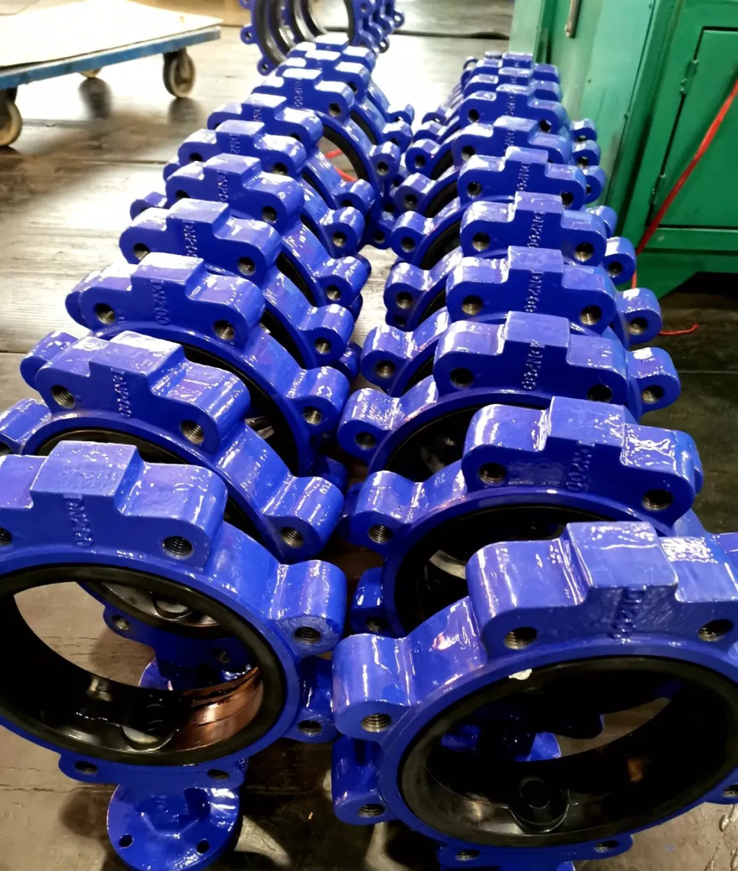 Suntex Lug Type Butterfly Valve Wth Worm Gearbox