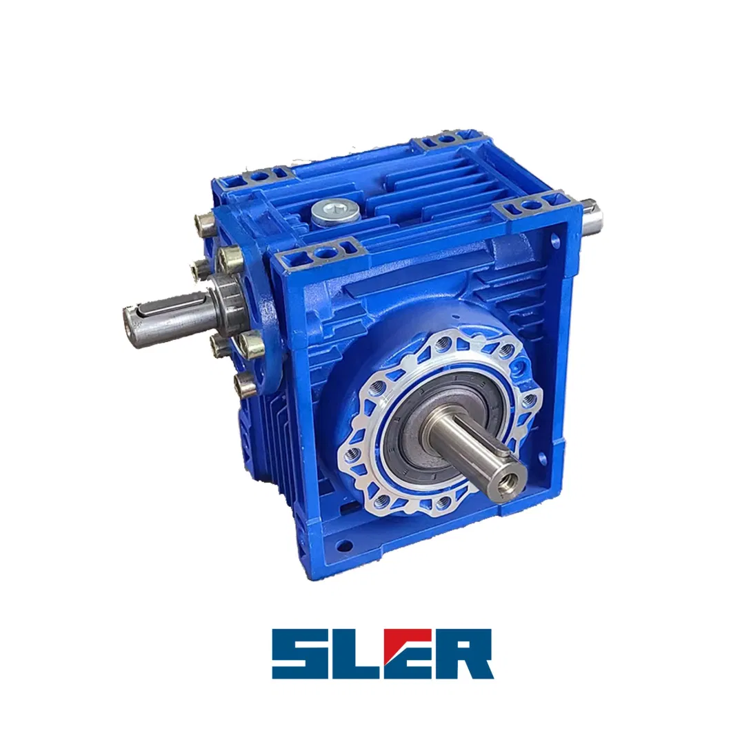 Aluminum Worm Gearbox Ratio Range 5 - 100 China Manufacturer