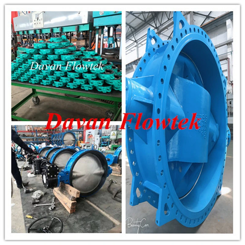 DN 1200 Ductile Iron Ggg50 Rubber Wedge Resilient Seat Gear Operated Water P16 DIN Standard Gate Valve