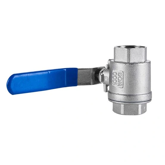 DN32 Valvula De Bola De 2 Piezas Con Rosca De Acero Inoxidable De Grado Alimenticio Food Grade Stainless Steel Thread 2-PC Ball Valve