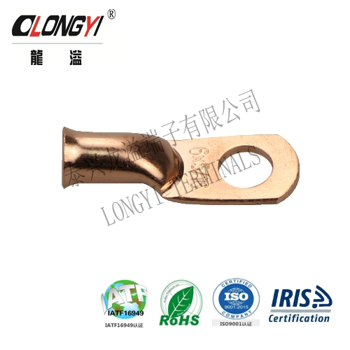 Copper Cable Lug Electrical Crimp Connector Eyelet Terminal