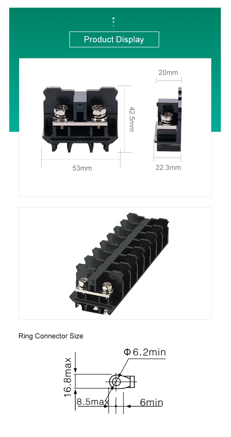 SN-75W FUJI Barrier Terminal Block for Ring Connector