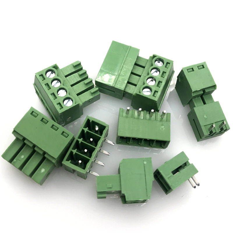 5.0mm Pitch PCB Screw Mount Terminal Block Connector 8A 250V