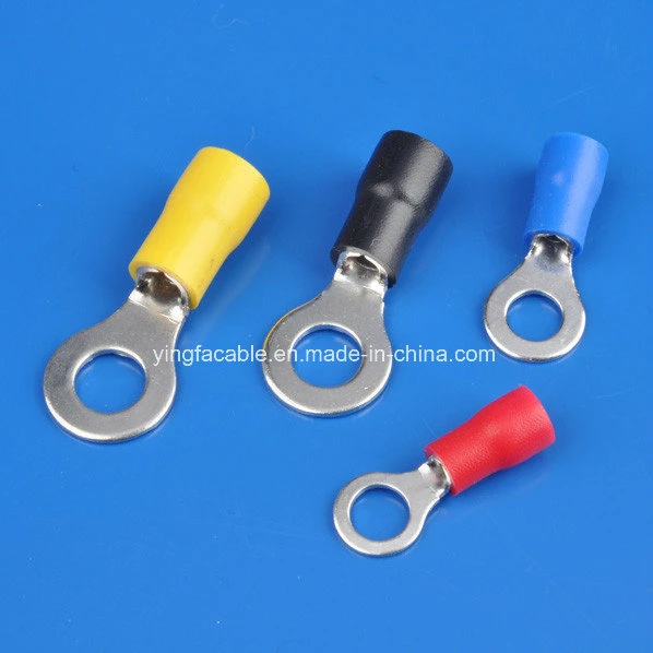 RV Ring Type Blue Insulated Tin Plated Terminals for Conduct Electricity