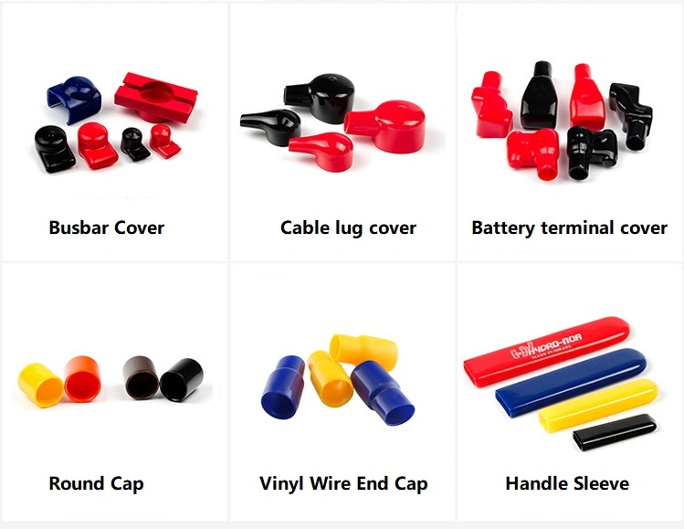 Factory Supply L Shape Positive Negative Car Battery Terminal Covers Rubber Right Elbow Wire Connector Cap Cover Protector