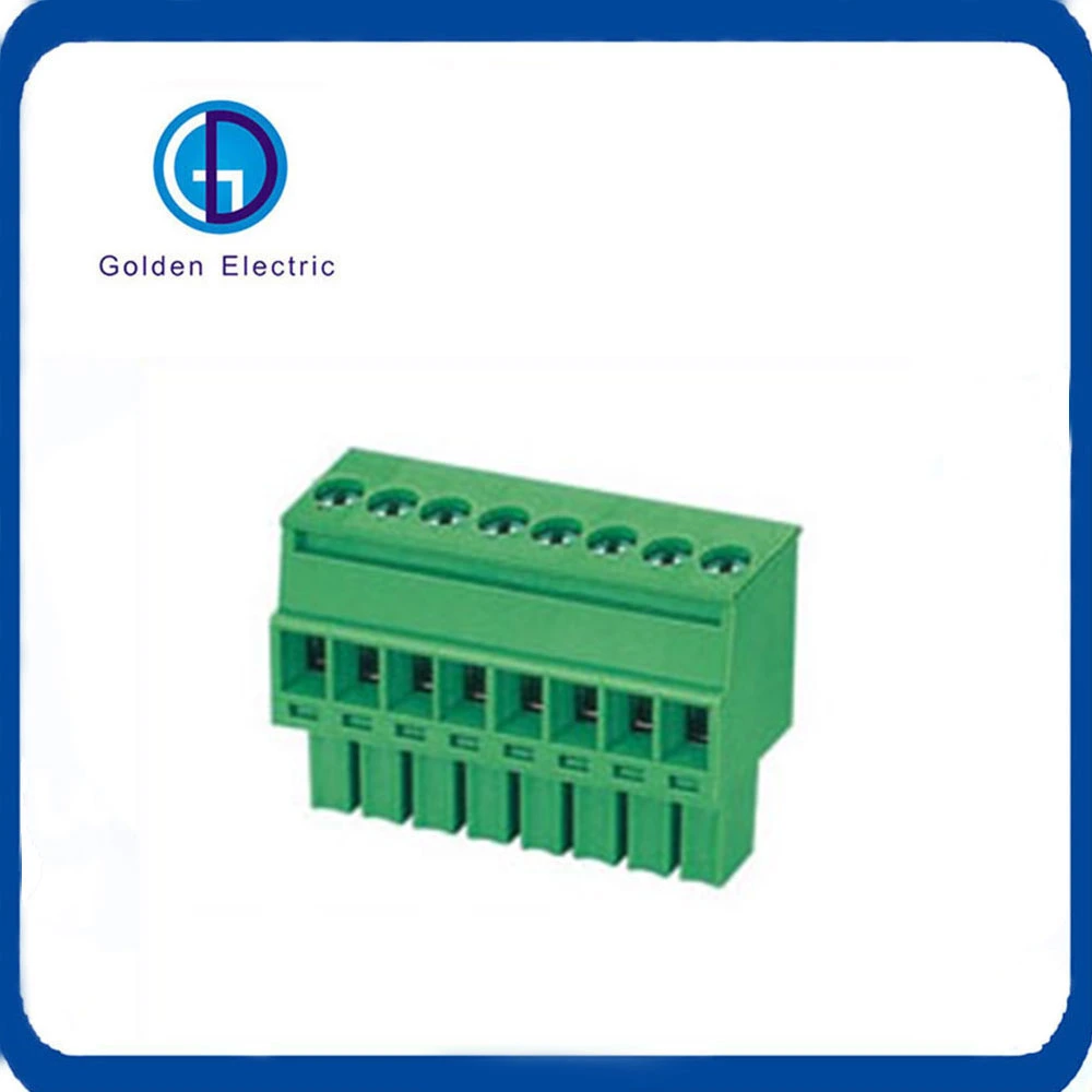 3 Pin 5mm Pitch PCB Screw Mount Type Terminal Block Connector