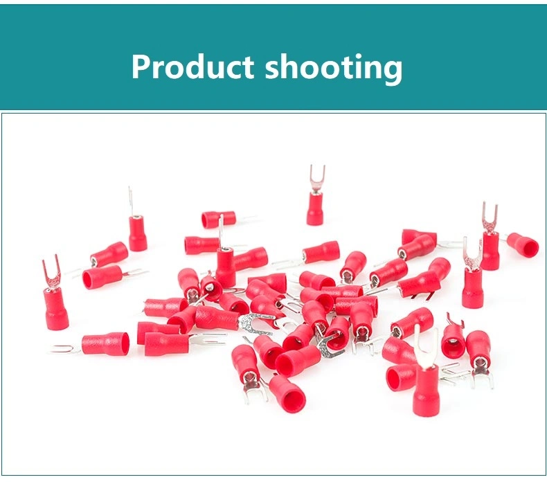 Fork Type Nylon Insulated Cold End Wire Cramp Terminals