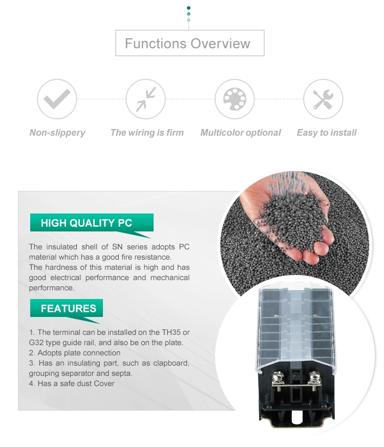 SN-30W FUJI Barrier Terminal Block for Ring Connector