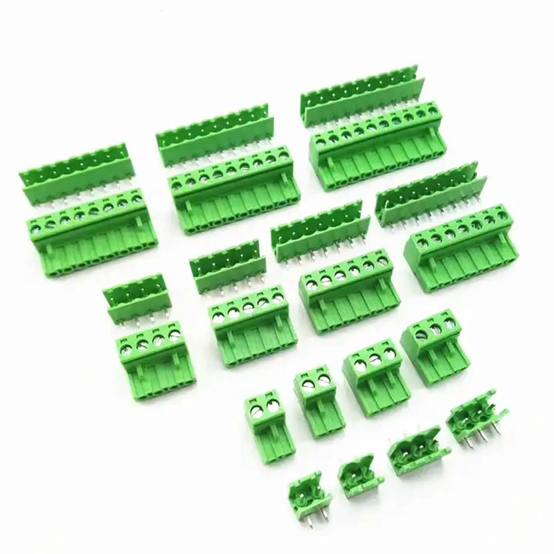 PCB Connecor 2.54mm PCB Mini Screw Terminal Block Kf128-2.54 2p 3p 4p 5p 6p 7p 8p 9p 10p 12p 14p 16p Splice Terminal Terminal Block